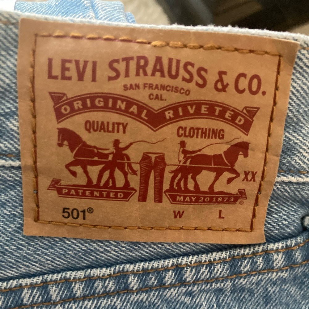 New Men’s Levi’s 501 Jeans 32x27